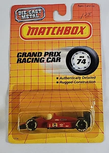 Matchbox MB 74 Red Grand Prix Racing Car 1988 NIB - Picture 1 of 6
