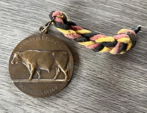 Medaille ancienne « Concours Agricole - Taureau » - Bronze - Foto 1 di 2