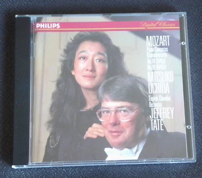 CD Mozart Klavierkonzerte 18 und 19 Mitsuko Uchida J. Tate Engl. Chamber Orchest - Bild 1 von 3