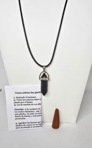 COLLAR PIEDRA TURMALINA ORIGINAL/COLLAR PIEDRA TURMALINA PROTECCIÓN - Imagen 1 de 2