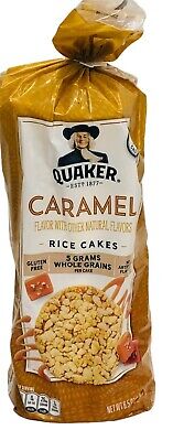 Quaker Caramel Gluten Free Rice Cakes 6.5 Oz • 6.43€