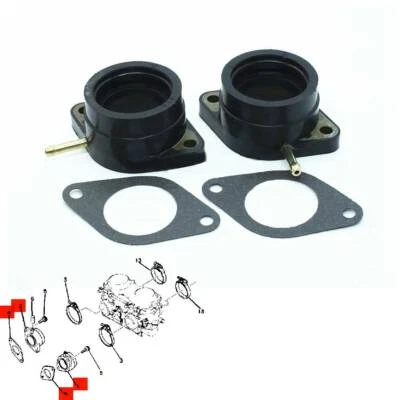 Botas colector admisión carburador Yamaha XS400 XS 400 1977-1981 2A2-13586-00-00 Foto 1 de 4