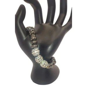 Pulsera Chico's Gafas Cristal Elástico y Hematita - Imagen 1 de 6