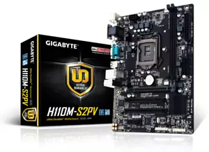 Gigabyte GA-H110M-S2PV Intel 6.Generation mit Blende - Afbeelding 1 van 4