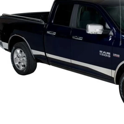 Putco 3751322 PRO Stainless Steel Rocker Panel For Dodge Ram 1500 67.4" Bed NEW - Image 1 of 3