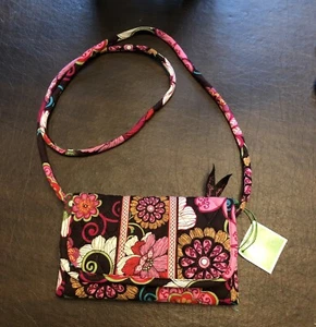 VERA BRADLEY CLUTCH CROSSBODY WALLET MOD FLORAL - Picture 1 of 9