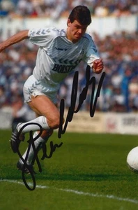 TOTTENHAM HOTSPUR HAND SIGNED STEVE HODGE 6X4 PHOTO 1. - Picture 1 of 1