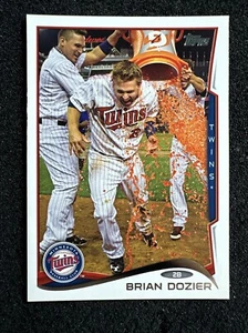 Brian Dozier #221 2014 Topps Béisbol Cantidad Minnesota Twins - Imagen 1 de 2