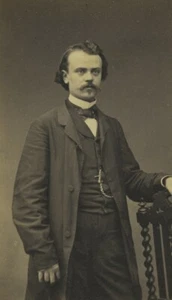 France Portrait Physicist Auguste Louis Maillard Old CDV Photo Petit 1866 - Imagen 1 de 3