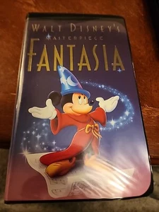 Fantasia Walt Disney's Masterpiece (VHS, 1991, Clamshell) 1132 Great Shape! - Picture 1 of 10