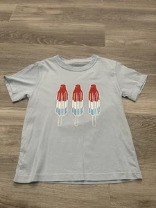 Mustard & Ketchup Kids Short-Sleeve Light Blue Bomb Pop T-Shirt Size Small - Picture 1 of 2