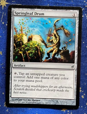 Magic: The Gathering ~ Springleaf Drum ~ Lorwyn - Image 1 of 2