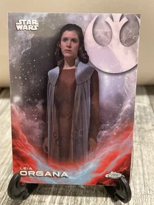 Leia Organa 2025 Topps Chrome Star Wars #CE-35 - Picture 1 of 2