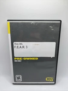 F.3.A.R. Fear 3 (Microsoft Xbox 360, 2011) PROBADO Y FUNCIONANDO Estuche Best Buy - Imagen 1 de 2