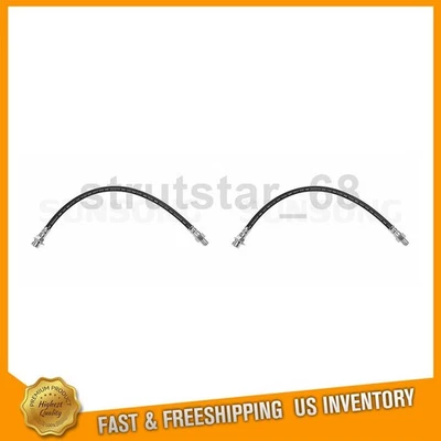 Manguera hidráulica de freno de línea de freno 2 piezas trasera para camioneta Chevrolet 1951-1958 Foto 1 de 4