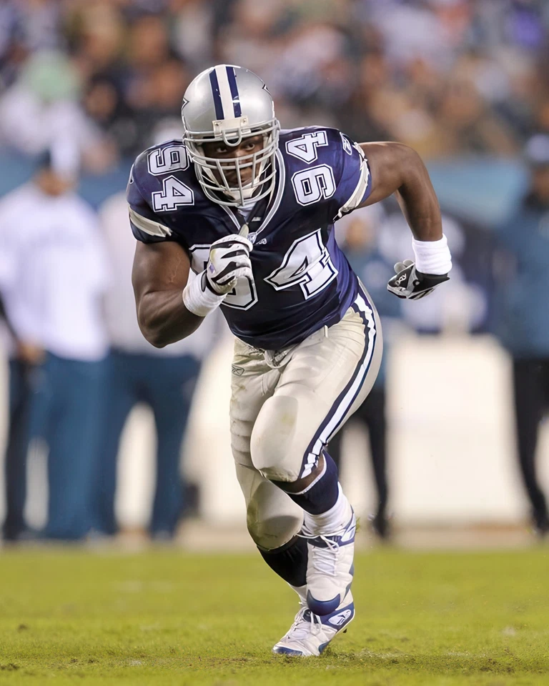 Impresión fotográfica brillante DeMarcus Ware Dallas Cowboys NFL 8"x10" 12 Foto 1 de 1