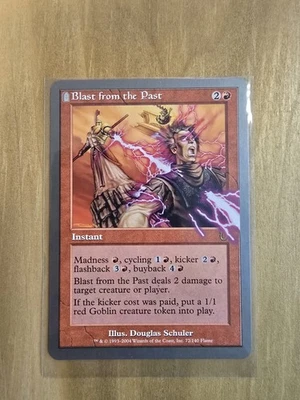 Blast from the Past - #072/140 (NM) Unhinged UNH Magic MTG - Regular - Image 1 of 2