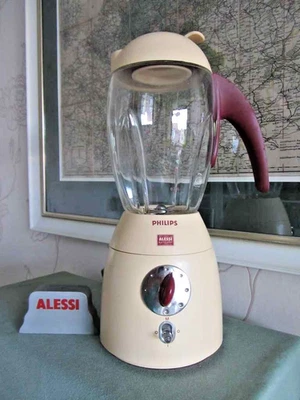 Philips Alessi, gebrauchter Blender, Mixer HD 2005, gepflegt, Dichtungsring NEU! - Bild 1 von 4