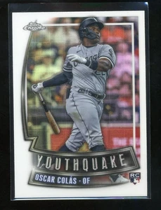 2023 Topps Chrome Update Series - Youthquake Oscar Colas #YQ-53 (RC) - Picture 1 of 2