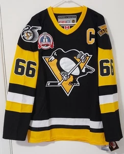 Mario Lemieux 1992 "Throwback" CCM Jersey Pittsburgh Penguins NEW WITH TAGS - Picture 1 of 8