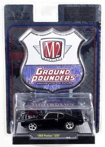 Pontiac GTO Ground Pounders Series 1969 M2 Machines 81161 10-28 NRFP negro 1:64 - Imagen 1 de 4