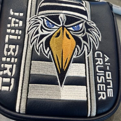 Odyssey Golf Jailbird AI One Cruiser Blue/White/Orange Putter Headcover - Image 1 of 3