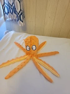 Dog Squeaky Toy Octopus Crinkle Plush No Stuffing Puzzle Interactive Chew Toy - Picture 1 of 3