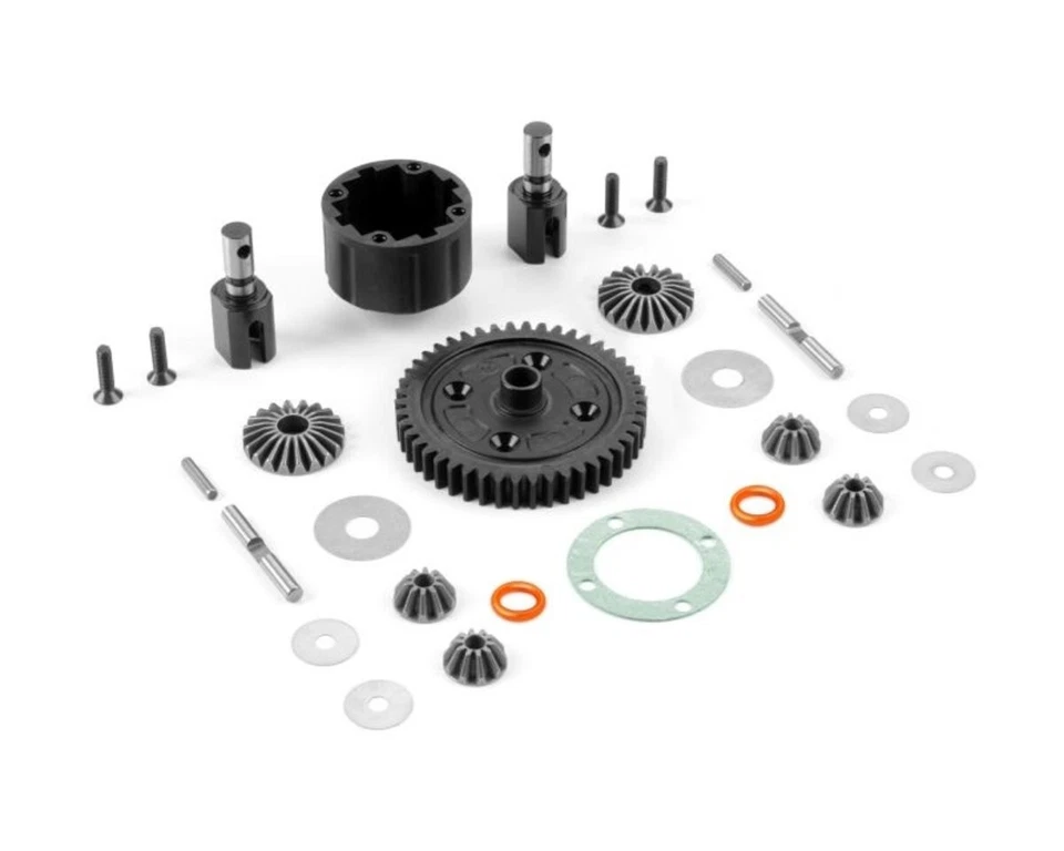 XRAY Mitteldifferential Set mit Hauptzahnrad 46 Zähne XRA355014 XB8E 2025,  - Bild 1 von 1