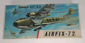 Airfix Dornier 217. E.2 Model #383 1:72 Vintage Partially Assembled Kit - Picture 1 of 16