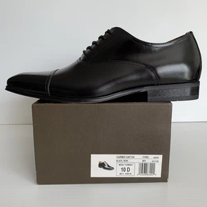 Schwarze Florsheim Carino Cap Oxford elegante Schuhe Herren 10D formell Hochzeit Business - Bild 1 von 21