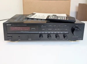 Denon DRA-325R AM/FM Stereo Receiver Amplifier + REMOTE-MANUAL RARE - Picture 1 of 14
