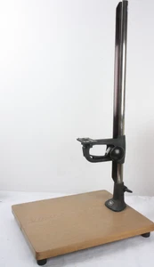 Leitz Wetzlar Valoy II 2 testa a colonna braccio, colonna, staffa di montaggio e base - Foto 1 di 6