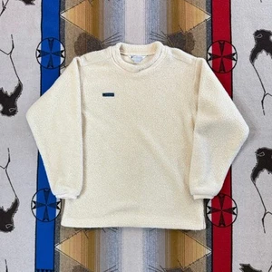 Vintage 90s Men’s Columbia Deep Pile Pullover Sweater Size Medium Made In USA - Picture 1 of 8