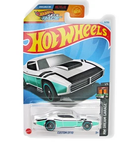Hot Wheels 2024 CUSTOM OTTO ~ White /Teal 6/250 ~ HW Dream Garage 1/5 - Picture 1 of 2