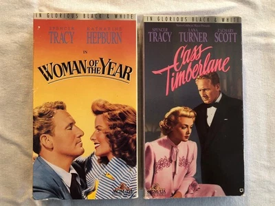 Spencer Tracy VHS Lot: Woman of the Year/Cass Timberlane - Image 1 of 4