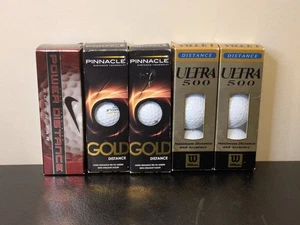 Golfball 15er Set Nike Power Distance Pinnacle Gold Ultra 500 Neu - Bild 1 von 2