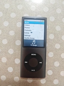 Apple iPod Nano A1285 4th Grigio Nero Gray N724 - Imagen 1 de 4