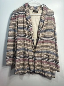david paul new york damen Blazer Langarm Knopf Größe L - Bild 1 von 5