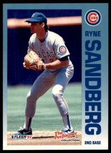 1992 FLEER 7 ELEVEN/CITGO THE PERFORMER RYNE SANDBERG CHICAGO CUBS #3 - Picture 1 of 2