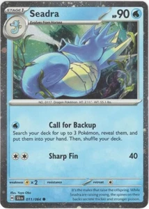 Pokemon - Seadra 011/064 - Cosmos Holo Promo Card - Shrouded Fables - Picture 1 of 1