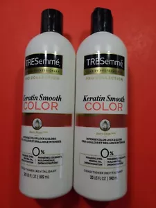 2x Tresemme Professional Collection Keratin Smooth Color Conditioner 20oz - Picture 1 of 2