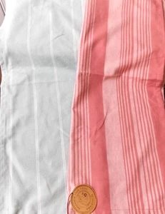 TORCHONS IMPRIMES FANTAISIE EN COTON  RAYURES LOT DE 2 - Imagen 1 de 5