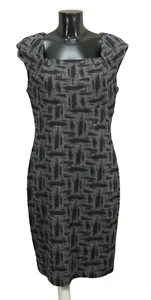 Calvin Klein Damen Kleid Gr. 38 schwarz grau modern ( S 7679 ) - Bild 1 von 4