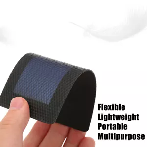 Flexible Amorphous Silicon Thin Film Solar Panel 2V/0.3W Solar Cell Can Be Rolle - Picture 1 of 6