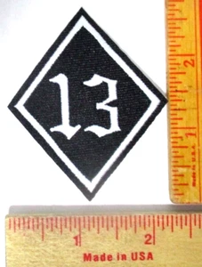 13 Aufnäher Vintage Sammlerstück alte Biker Weste Emblem Motorrad Memorabilia - Bild 1 von 1