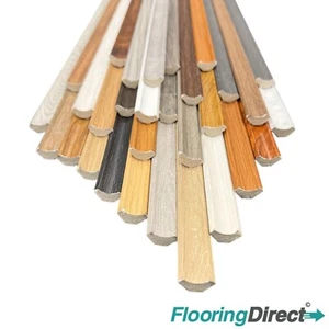 Waterproof Polymer Laminate Floor Scotia Beading in 20 x 2.4m Length - 30 Colour - Picture 1 of 32
