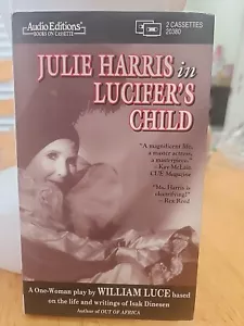 Vintage Julie Harris In Lucifer's Child AudioBook Rare - Picture 1 of 9
