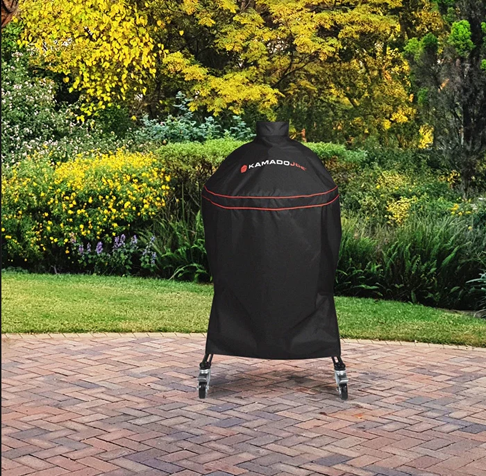 Cubierta de parrilla Kamado Joe BJ-GC24BWFS Big Joe negra resistente a la intemperie  Foto 1 de 1