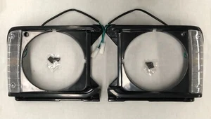 PLASTIC FRONT HEAD LIGHT LAMP SURROUNDS for TOYOTA HILUX RN30 RN40 LN30 LN40 - Picture 1 of 3
