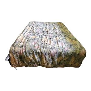Vintage Croscill Tapestry Floral Thick Comforter Pillow Shams Bed Skirt Set Twin - Picture 1 of 11
